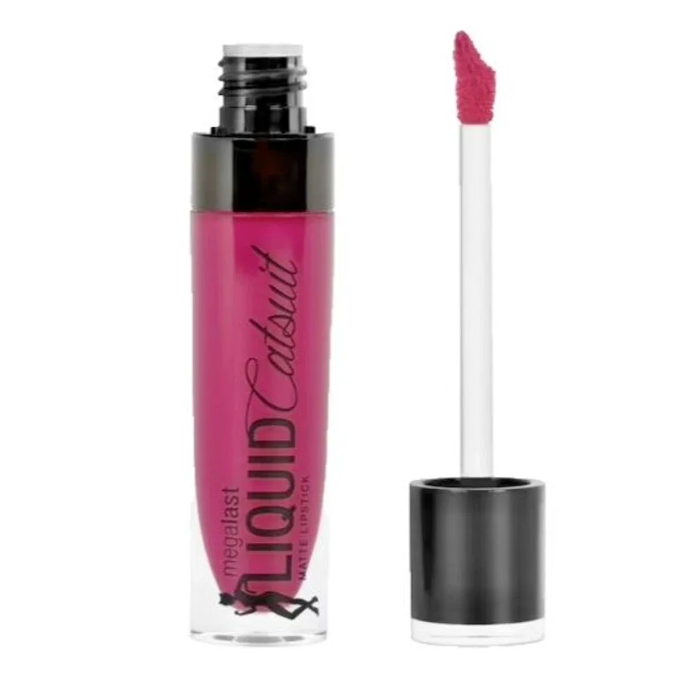 Wet n Wild MegaLast Liquid Catsuit Matte Lipstick Berry Recognize 926B vampy lip